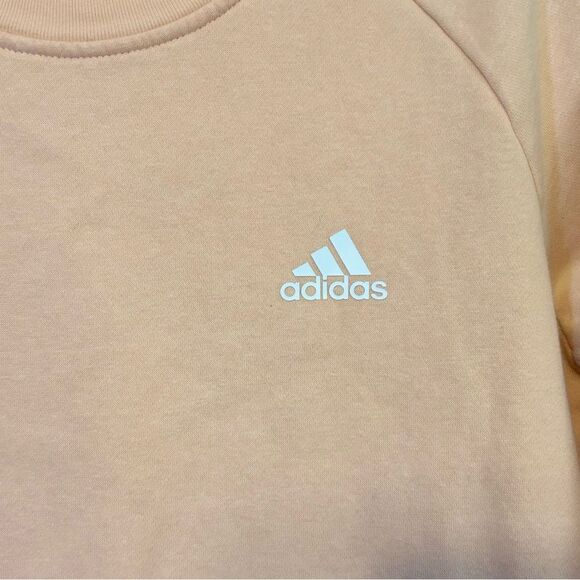 Adidas Women's Peach Sweatshirt Size Medium - Picture 4 of 9